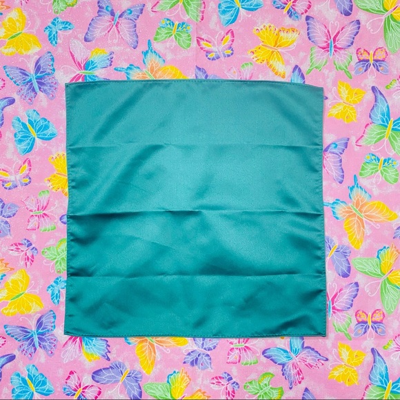 JACOB ALEXANDER EMERALD GREEN MENS POCKET SQUARE